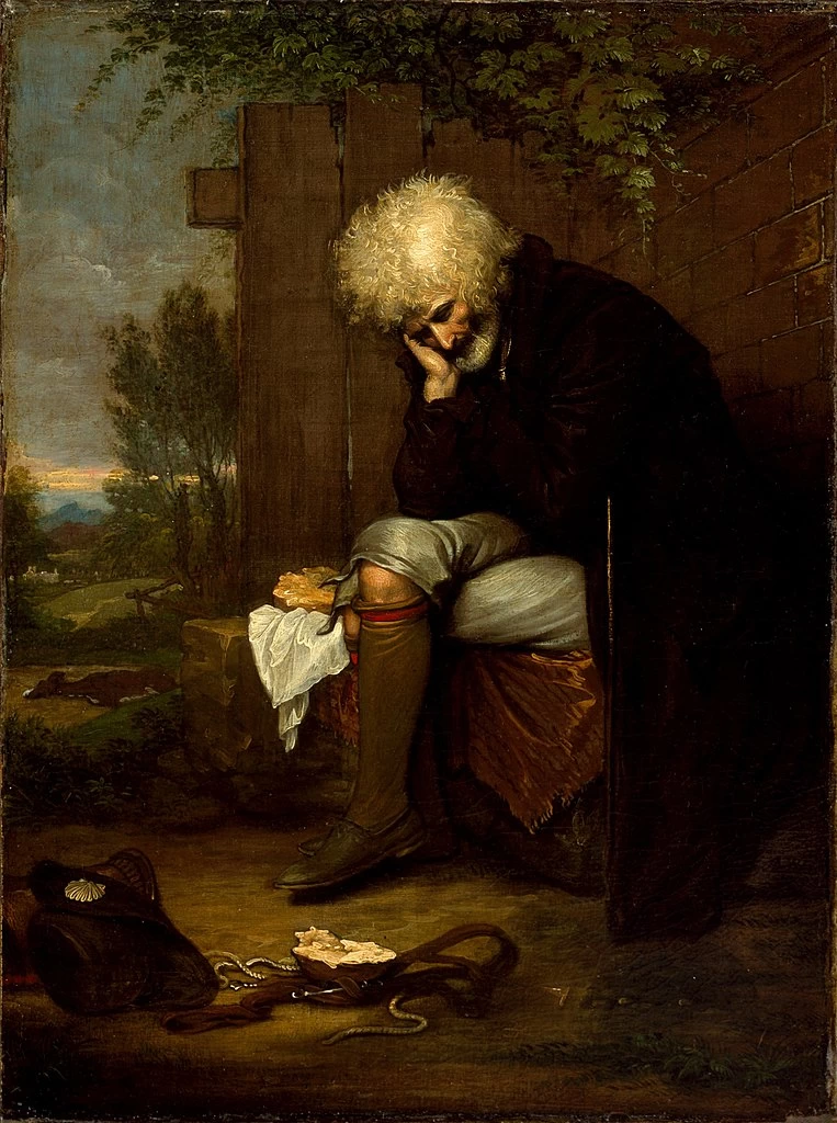 Il pellegrino che piange il suo asino morto - Museum of Fine Arts, Houston